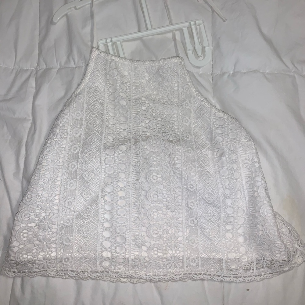 Hollister white shirt